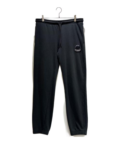 MONCLER（モンクレール）MONCLER (モンクレール) SWEAT BOTTOMS/Logo Patch Sweatpants/ロゴワッペン スウェットパンツ/K20918H00005 ブラック サイズ:XLの古着・服飾アイテム