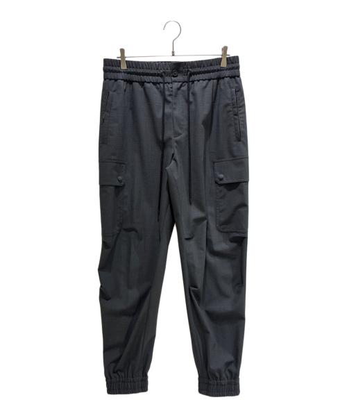 DOLCE & GABBANA（ドルチェ＆ガッバーナ）DOLCE & GABBANA (ドルチェ＆ガッバーナ) Wool Canvas Cargo Pants/ウールキャンバス カーゴ パンツ/GP14PTFURK8N0542 グレー サイズ:48の古着・服飾アイテム