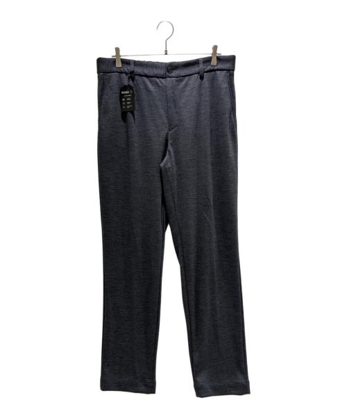 HUGO BOSS（ヒューゴ ボス）HUGO BOSS (ヒューゴ ボス) ウールイージーパンツ グレー サイズ:52の古着・服飾アイテム