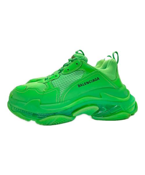 BALENCIAGA（バレンシアガ）BALENCIAGA (バレンシアガ) tripleS/トリプルS/541624 黄緑 サイズ:41の古着・服飾アイテム