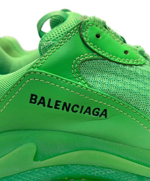 BALENCIAGA（バレンシアガ）BALENCIAGA (バレンシアガ) tripleS/トリプルS/541624 黄緑 サイズ:41の古着・服飾アイテム