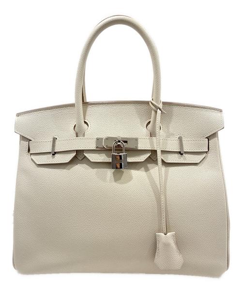 HERMES（エルメス）HERMES (エルメス) バーキン30/Birkin 30/ヴォーエプソン/シルバー金具/ クレ サイズ:30の古着・服飾アイテム