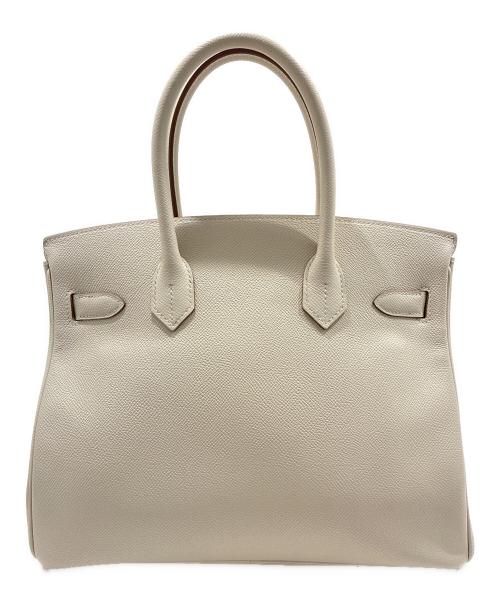 HERMES（エルメス）HERMES (エルメス) バーキン30/Birkin 30/ヴォーエプソン/シルバー金具/ クレ サイズ:30の古着・服飾アイテム