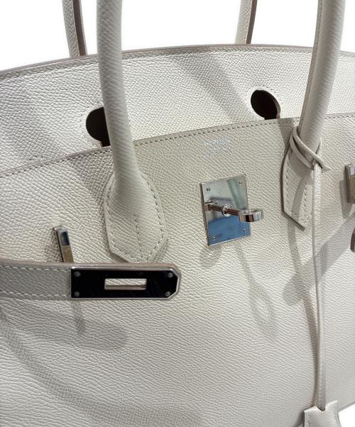 HERMES（エルメス）HERMES (エルメス) バーキン30/Birkin 30/ヴォーエプソン/シルバー金具/ クレ サイズ:30の古着・服飾アイテム