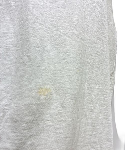 Dior（ディオール）Dior (ディオール) ダメージ加工半袖フロントロゴカットソー/583J696A0849 ホワイト サイズ:XLの古着・服飾アイテム