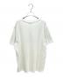 Dior (ディオール) ダメージ加工半袖フロントロゴカットソー/583J696A0849 ホワイト サイズ:XL：35000円