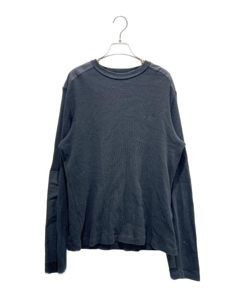 LOUIS VUITTON（ルイ ヴィトン）LOUIS VUITTON (ルイ ヴィトン) Panelled Thermal Top/切替 サーマルトップ/RM262MM 752 HVY16W ブラック サイズ:XLの古着・服飾アイテム