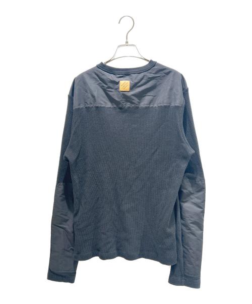 LOUIS VUITTON（ルイ ヴィトン）LOUIS VUITTON (ルイ ヴィトン) Panelled Thermal Top/切替 サーマルトップ/RM262MM 752 HVY16W ブラック サイズ:XLの古着・服飾アイテム