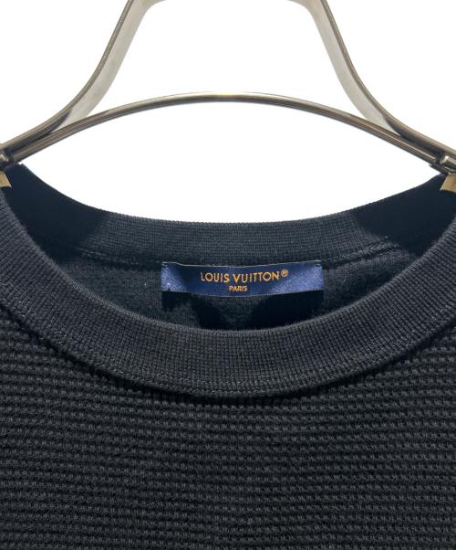 LOUIS VUITTON（ルイ ヴィトン）LOUIS VUITTON (ルイ ヴィトン) Panelled Thermal Top/切替 サーマルトップ/RM262MM 752 HVY16W ブラック サイズ:XLの古着・服飾アイテム