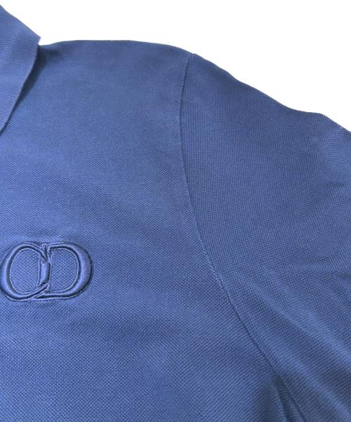 Dior（ディオール）Dior (ディオール) CD Logo Polo Shirt/CDロゴポロシャツ/013J800A0373 ネイビー サイズ:XLの古着・服飾アイテム