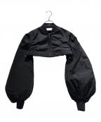 Christian Diorクリスチャン ディオール）の古着「Short Bomber Jacket/ショートボンバージャケット/517C83A6540」｜ブラック