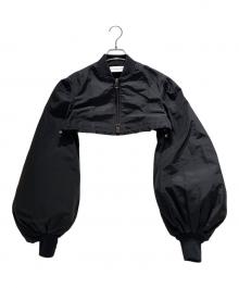 Christian Dior（クリスチャン ディオール）の古着「Short Bomber Jacket/ショートボンバージャケット/517C83A6540」｜ブラック