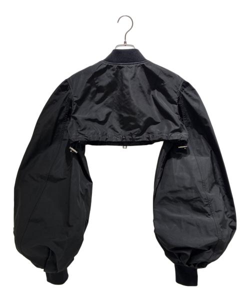 Christian Dior（クリスチャン ディオール）Christian Dior (クリスチャン ディオール) Short Bomber Jacket/ショートボンバージャケット/517C83A6540 ブラック サイズ:F36の古着・服飾アイテム