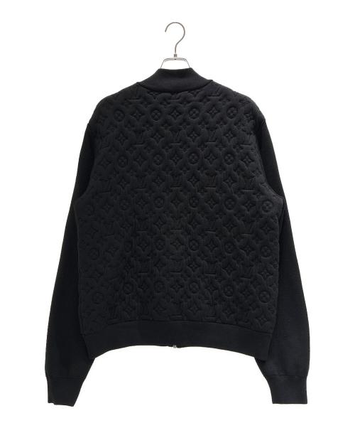 LOUIS VUITTON（ルイ ヴィトン）LOUIS VUITTON (ルイ ヴィトン) モノグラムパデッドウールブレンドボンバー ブラック サイズ:XLの古着・服飾アイテム