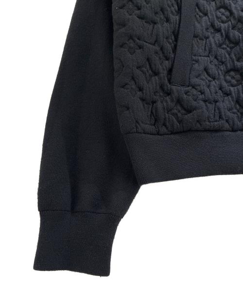 LOUIS VUITTON（ルイ ヴィトン）LOUIS VUITTON (ルイ ヴィトン) モノグラムパデッドウールブレンドボンバー ブラック サイズ:XLの古着・服飾アイテム