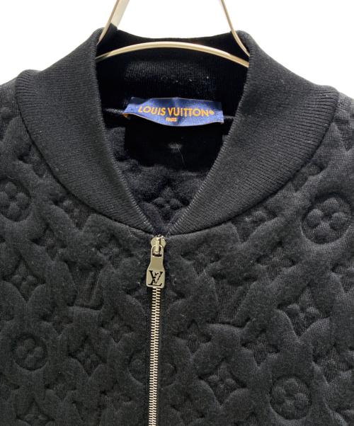 LOUIS VUITTON（ルイ ヴィトン）LOUIS VUITTON (ルイ ヴィトン) モノグラムパデッドウールブレンドボンバー ブラック サイズ:XLの古着・服飾アイテム