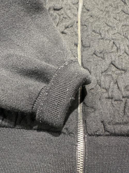 LOUIS VUITTON（ルイ ヴィトン）LOUIS VUITTON (ルイ ヴィトン) モノグラムパデッドウールブレンドボンバー ブラック サイズ:XLの古着・服飾アイテム
