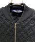 中古・古着 LOUIS VUITTON (ルイ ヴィトン) モノグラムパデッドウールブレンドボンバー ブラック サイズ:XL：240000円