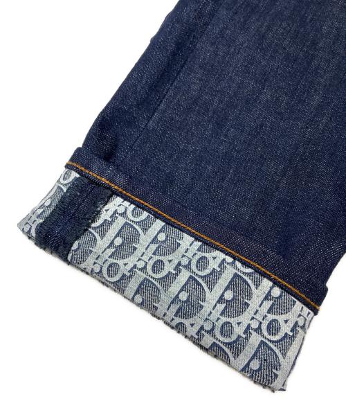 Dior（ディオール）Dior (ディオール) Oblique Cotton Denim Pants/オブリークコットンデニムパンツ/193DS10J226X インディゴ サイズ:34の古着・服飾アイテム