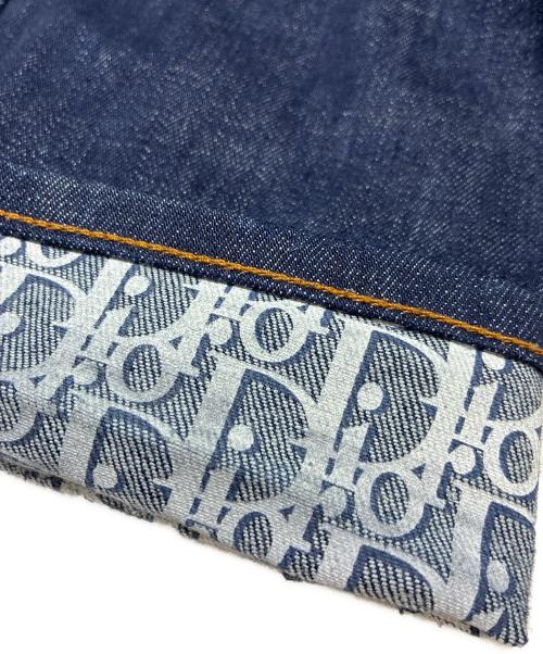 Dior（ディオール）Dior (ディオール) Oblique Cotton Denim Pants/オブリークコットンデニムパンツ/193DS10J226X インディゴ サイズ:34の古着・服飾アイテム
