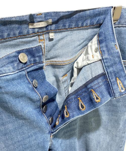 Dior（ディオール）Dior (ディオール) テーパードデニムパンツ ライトブルー サイズ:34の古着・服飾アイテム