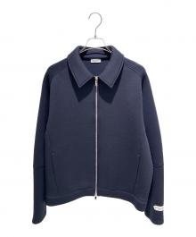 Dior（ディオール）の古着「パリスラベル付ボンディングジップアップジャケット」｜ネイビー