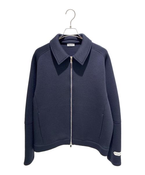 Dior（ディオール）Dior (ディオール) パリスラベル付ボンディングジップアップジャケット ネイビー サイズ:XLの古着・服飾アイテム