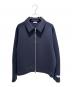 Dior（ディオール）の古着「パリスラベル付ボンディングジップアップジャケット」｜ネイビー