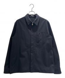 Dior（ディオール）の古着「CD Icon Embroidery Shirt / Zip Shirt」｜ブラック