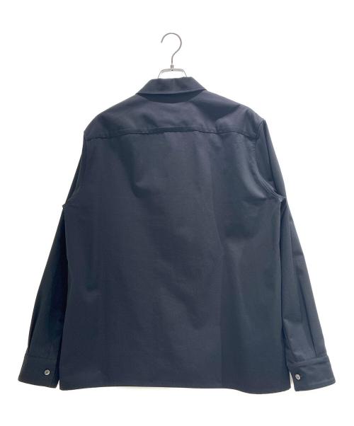 Dior（ディオール）Dior (ディオール) CD Icon Embroidery Shirt / Zip Shirt ブラック サイズ:50の古着・服飾アイテム