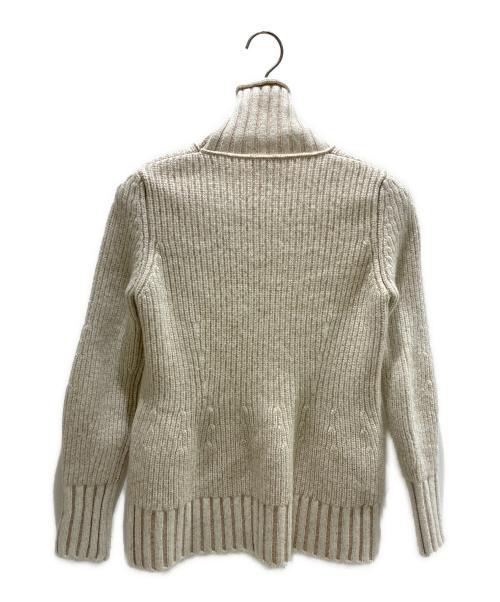LOUIS VUITTON（ルイ ヴィトン）LOUIS VUITTON (ルイ ヴィトン) Low-Gauge Ribbed Turtleneck Knit Sweater/ローゲージリブタートルネックニット/RM242WB QIM FRKL57 アイボリー サイズ:XSの古着・服飾アイテム
