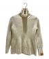 LOUIS VUITTON（ルイ ヴィトン）の古着「Low-Gauge Ribbed Turtleneck Knit Sweater/ローゲージリブタートルネックニット/RM242WB QIM FRKL57」｜アイボリー