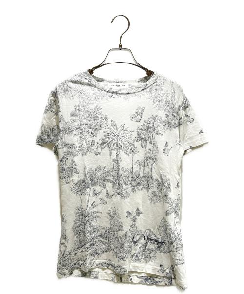Christian Dior（クリスチャン ディオール）Christian Dior (クリスチャン ディオール) Dioriviera T-shirt/ディオリビエラ Tシャツ ホワイト×ブラック サイズ:XSの古着・服飾アイテム