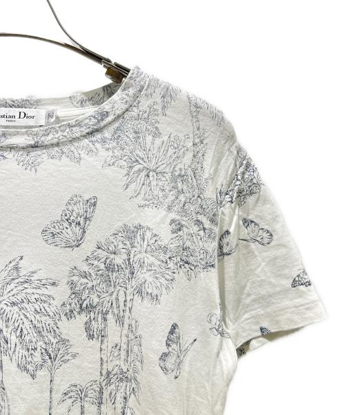 Christian Dior（クリスチャン ディオール）Christian Dior (クリスチャン ディオール) Dioriviera T-shirt/ディオリビエラ Tシャツ ホワイト×ブラック サイズ:XSの古着・服飾アイテム