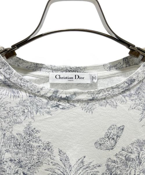 Christian Dior（クリスチャン ディオール）Christian Dior (クリスチャン ディオール) Dioriviera T-shirt/ディオリビエラ Tシャツ ホワイト×ブラック サイズ:XSの古着・服飾アイテム