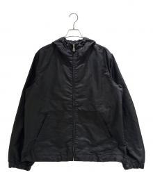 LOUIS VUITTON（ルイ ヴィトン）の古着「Monogram Nylon Hooded Jacket/モノグラムナイロンフーデットジャケット/RM251MM RBM HSB13W」｜ブラック