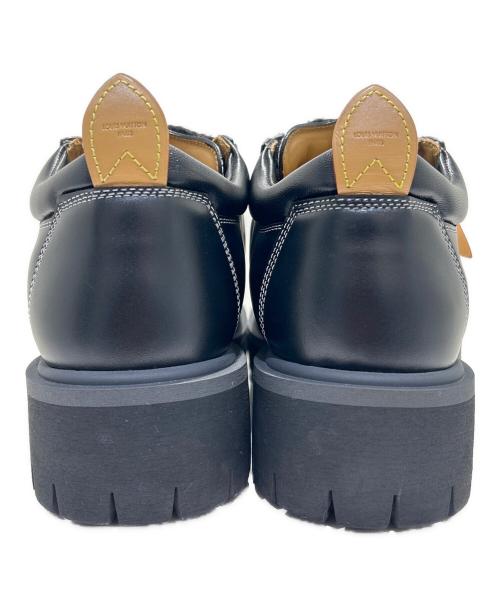 LOUIS VUITTON（ルイ ヴィトン）LOUIS VUITTON (ルイ ヴィトン) LV Remix Derby Shoes/LVリミックスダービーシューズ/1AIJ63 ブラック サイズ:6 1/2の古着・服飾アイテム