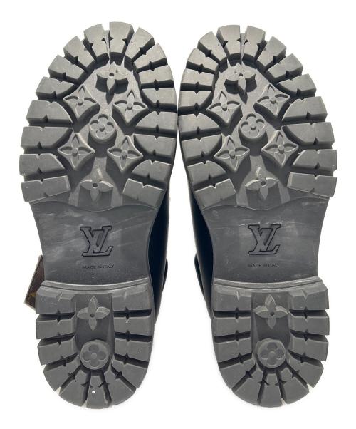 LOUIS VUITTON（ルイ ヴィトン）LOUIS VUITTON (ルイ ヴィトン) LV Remix Derby Shoes/LVリミックスダービーシューズ/1AIJ63 ブラック サイズ:6 1/2の古着・服飾アイテム