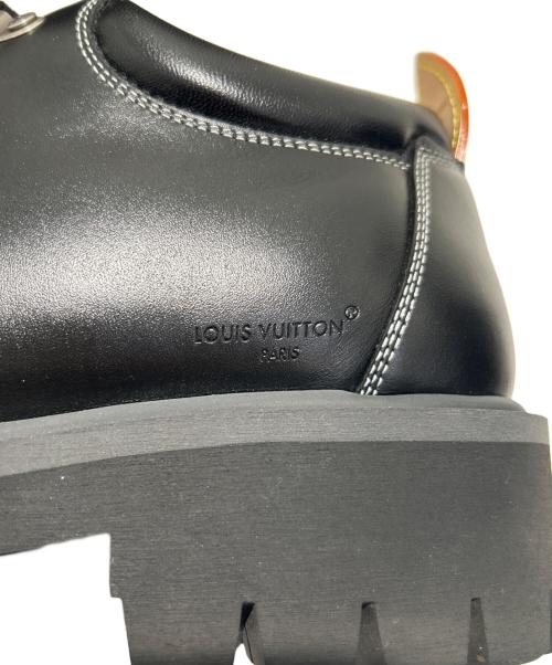 LOUIS VUITTON（ルイ ヴィトン）LOUIS VUITTON (ルイ ヴィトン) LV Remix Derby Shoes/LVリミックスダービーシューズ/1AIJ63 ブラック サイズ:6 1/2の古着・服飾アイテム