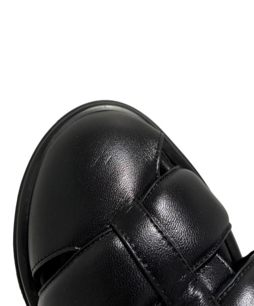 LOUIS VUITTON（ルイ ヴィトン）LOUIS VUITTON (ルイ ヴィトン) LV ヴェニス・ライン サンダル ブラック サイズ:7の古着・服飾アイテム