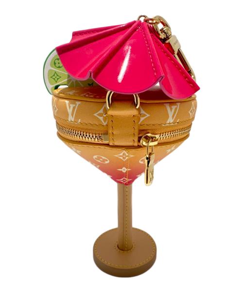 LOUIS VUITTON（ルイ ヴィトン）LOUIS VUITTON (ルイ ヴィトン) バッグチャーム・LVサンセットポーチ オレンジの古着・服飾アイテム