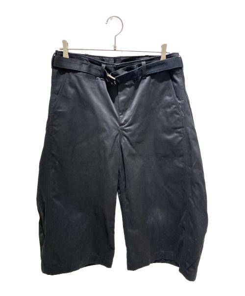 sacai（サカイ）sacai (サカイ) COTTON CHINO PANTS ブラック サイズ:SIZE 2の古着・服飾アイテム