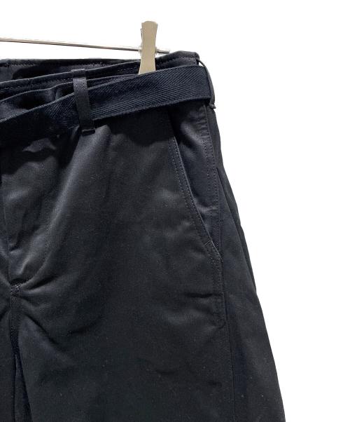sacai（サカイ）sacai (サカイ) COTTON CHINO PANTS ブラック サイズ:SIZE 2の古着・服飾アイテム