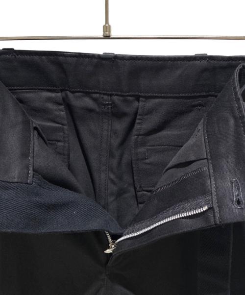 sacai（サカイ）sacai (サカイ) COTTON CHINO PANTS ブラック サイズ:SIZE 2の古着・服飾アイテム