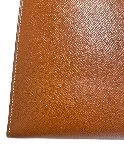 HERMES（エルメス）HERMES (エルメス) ケリー32外縫い/Kelly32Sellier/ゴールド/ゴールド金具/〇U刻印 ゴールド×G金具 サイズ:32の古着・服飾アイテム