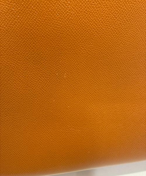 HERMES（エルメス）HERMES (エルメス) ケリー32外縫い/Kelly32Sellier/ゴールド/ゴールド金具/〇U刻印 ゴールド×G金具 サイズ:32の古着・服飾アイテム