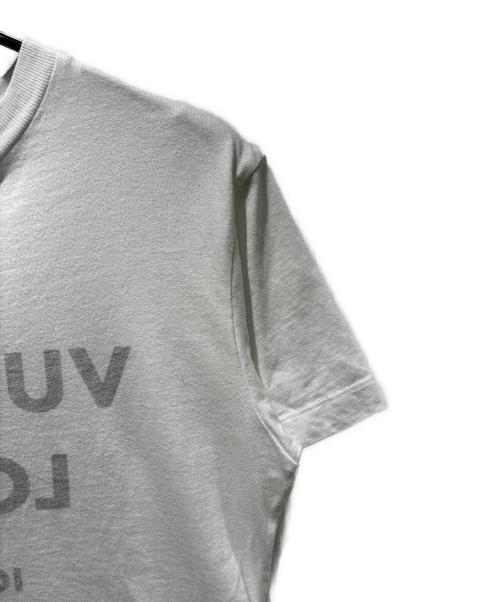 LOUIS VUITTON（ルイ ヴィトン）LOUIS VUITTON (ルイ ヴィトン) ネックチェーン反転ロゴプリントTシャツ ホワイト サイズ:XSの古着・服飾アイテム