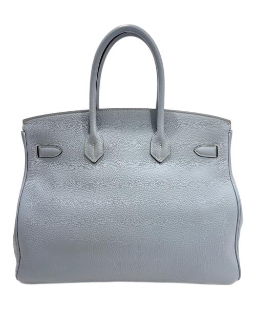 HERMES（エルメス）HERMES (エルメス) バーキン35/Birkin35/トゴ/マットシルバー金具/ブルーグラシエ/X刻印 ブルーグラシエの古着・服飾アイテム