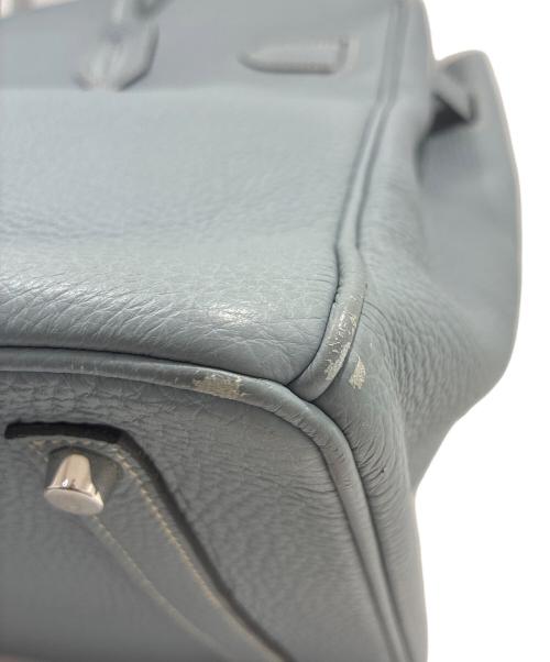 HERMES（エルメス）HERMES (エルメス) バーキン35/Birkin35/トゴ/マットシルバー金具/ブルーグラシエ/X刻印 ブルーグラシエの古着・服飾アイテム