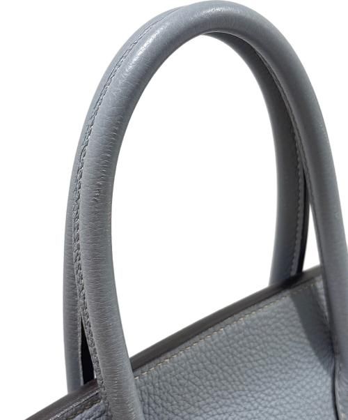 HERMES（エルメス）HERMES (エルメス) バーキン35/Birkin35/トゴ/マットシルバー金具/ブルーグラシエ/X刻印 ブルーグラシエの古着・服飾アイテム